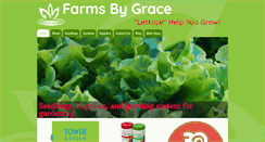 Desktop Screenshot of farmsbygrace.com
